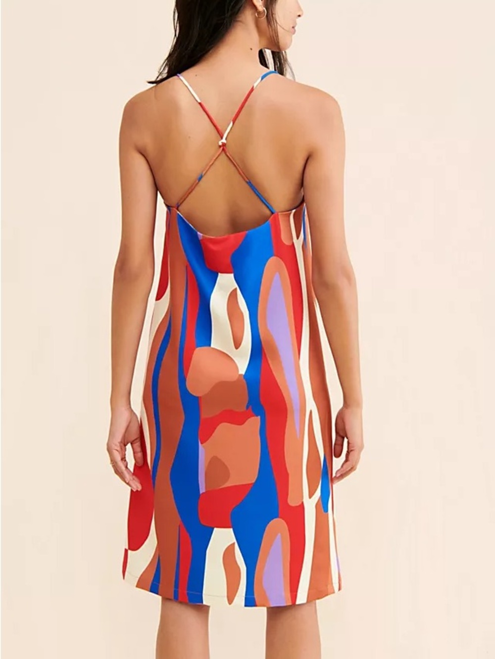 Anthropologie Hosbjerg Greta Adele Slip Dress- Multi. Size S - Picture 6 of 13